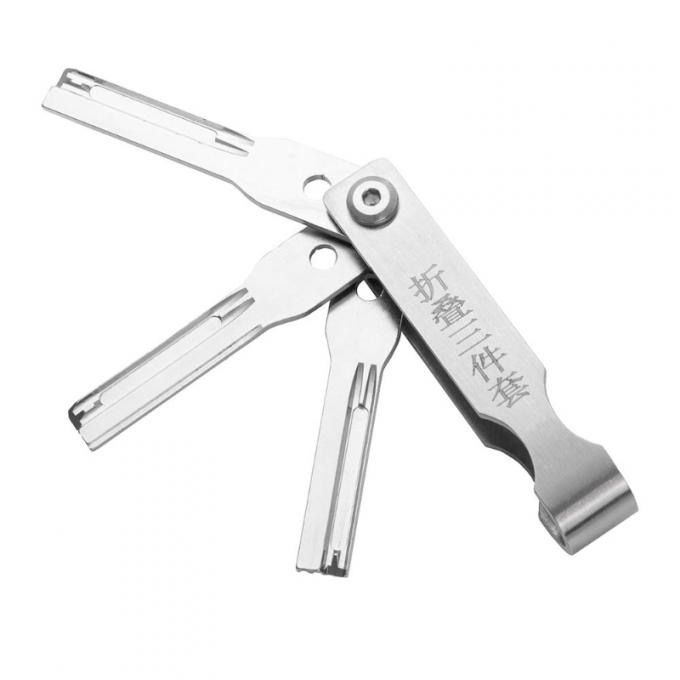 Close-up view of AB Kabalock Flip Lockpick Tool construction and materials