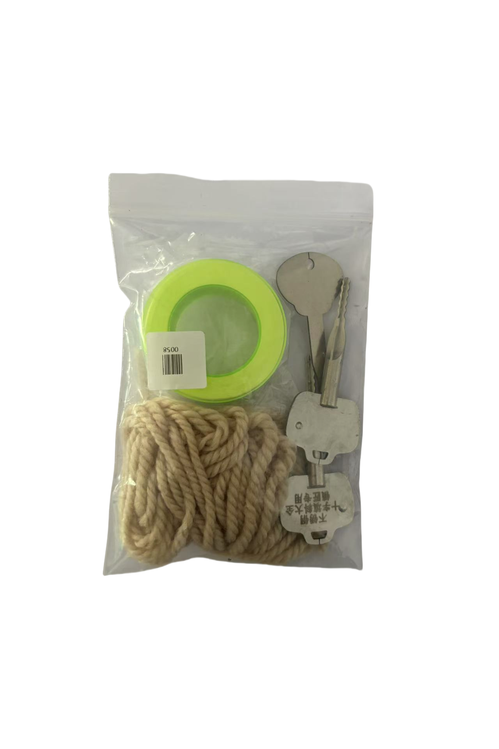 Professional-Grade Cotton Thread Filler Cross Lock Set Model 2523 for Locksmith Tools