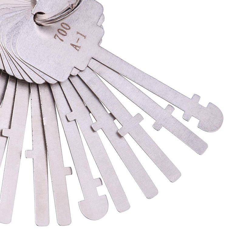 KLOM 40PCS/Lot Metal Warded Pick Set Professional Locksmith Skeleton Lock Pick Tool