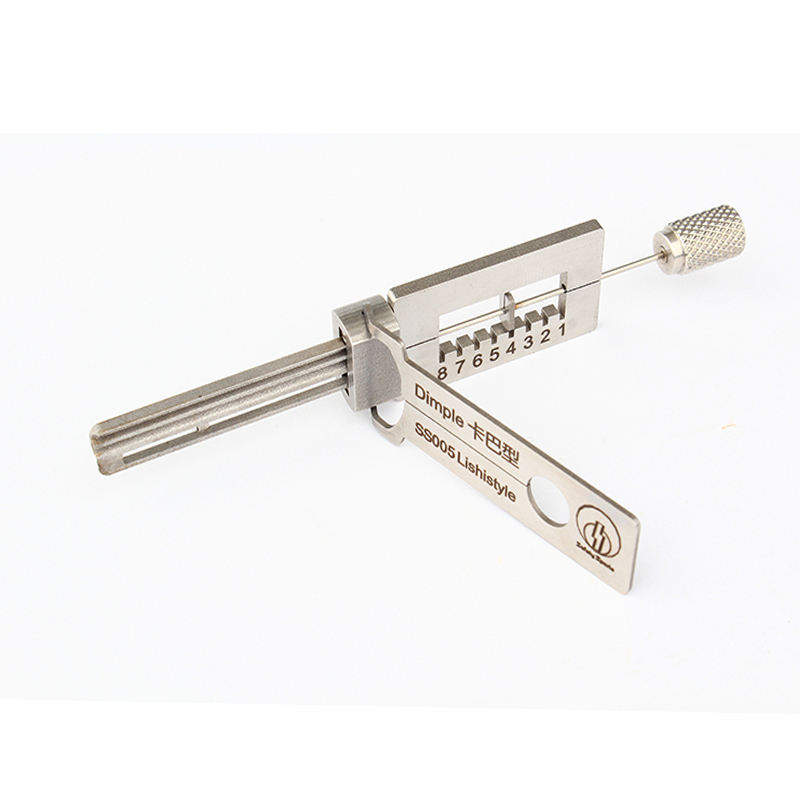 LISHI STYLE SS005 for Dimple KABA Type Style Lock 2 in 1 Civil House Lock Opener Lock Pick Set Locksmith Tools